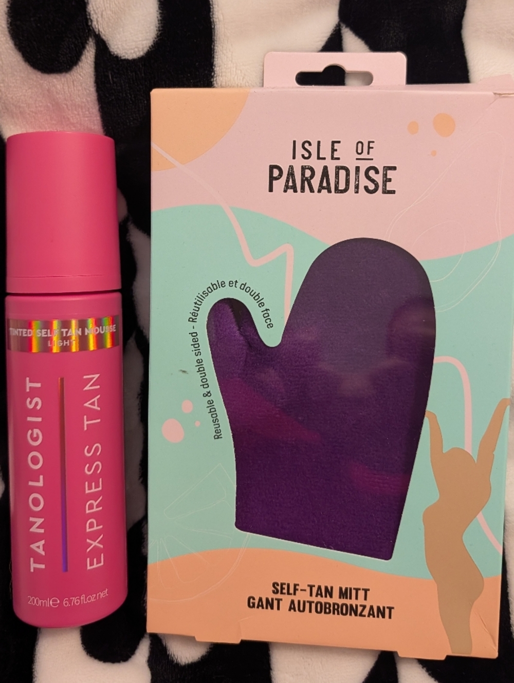 *Sale* Tanologist Express Tan Tinted Self Tan Mousse Light & Self Tan Mitt 🆕